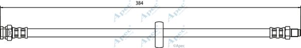 APEC BRAKING stabdžių žarnelė HOS3719